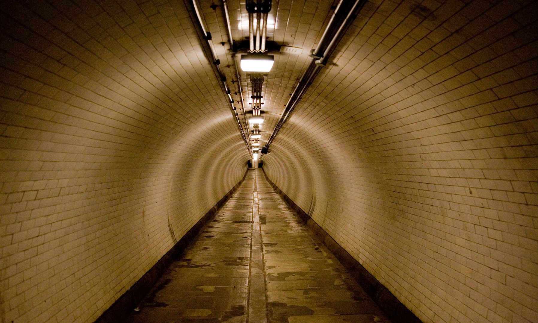 Feel sound move through your body beneath the Thames.